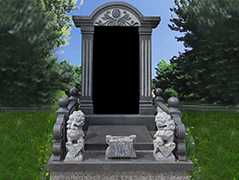 龙生墓园福运碑