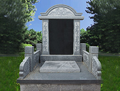 龙生墓园小福运碑